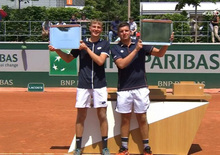 Klaipėdietis Edas Butvilas – Roland Garros jaunių dvejetų čempionas