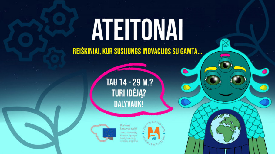 Jaunimą kviečia nemokamai praleisti produktyvų savaitgalį gamtoje