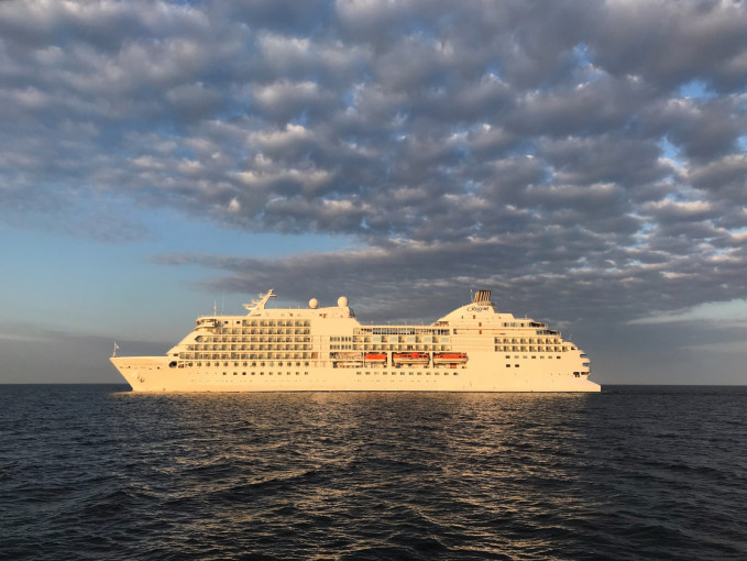 Klaipėdos uosto vartus ketvirtadienį kirto kruizinis laivas „Seven Seas Navigator“
