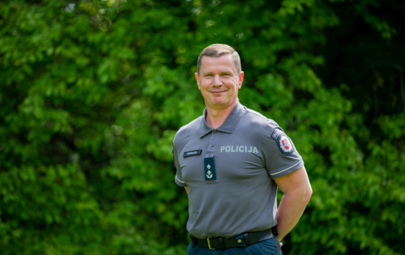 Klaipėdos apskrities VPK Viešosios tvarkos tarnybos viršininkas jau 10 metų yra ir Lietuvos policijos rikiuotės vadas
