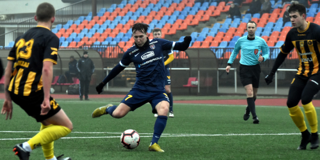 FK “Banga” pergalė draugiškose rungtynėse