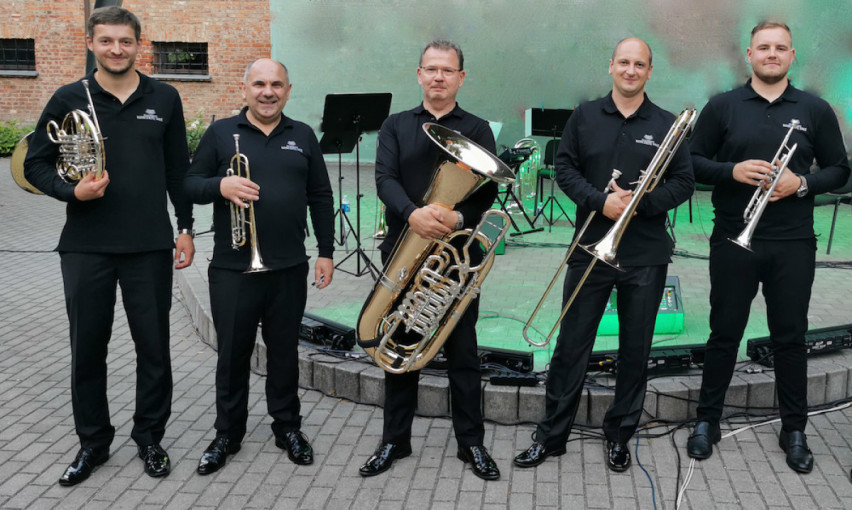 Klaipėdos brass kvintetas mini 35–uosius veiklos metus