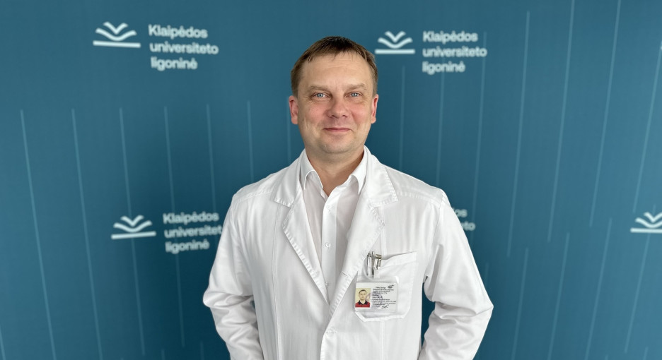 KUL Širdies chirurgijos ir kraujagyslių ligų klinikai vadovaus dr. Saulius Raugelė