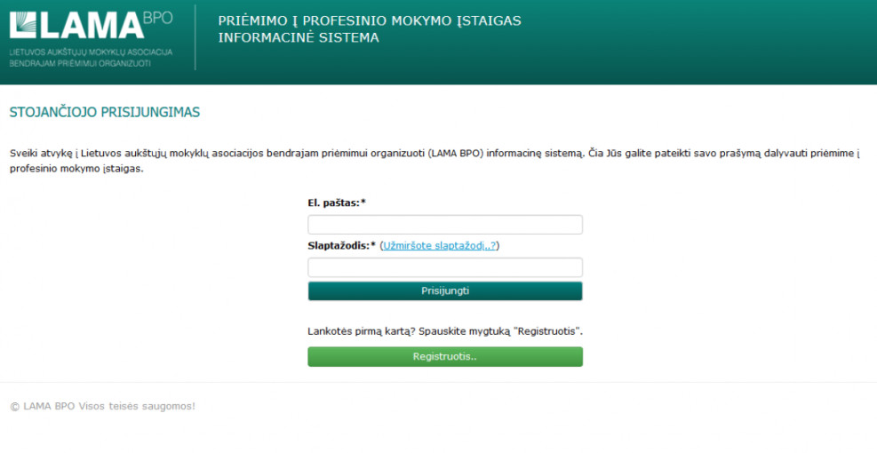 Prasidėjo ankstyvasis priėmimas į profesinio mokymo įstaigas