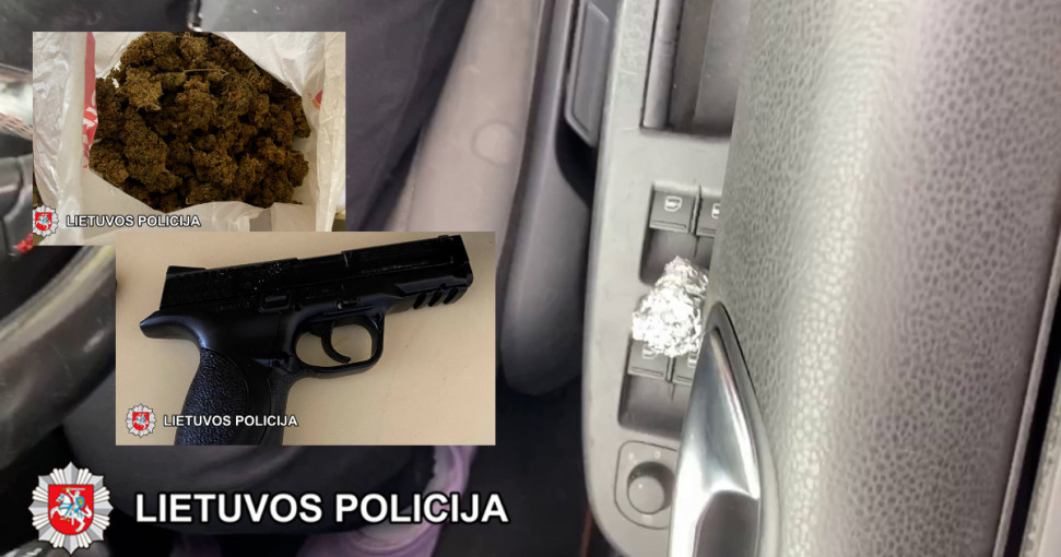 Klaipėdoje sulaikyti du jauni asmenys įtariami disponavę narkotinėmis medžiagomis