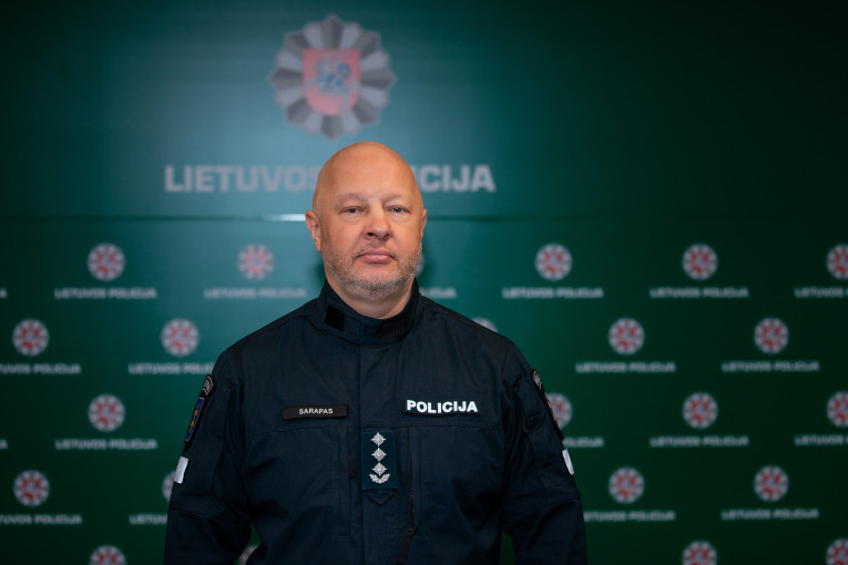 Klaipėdos apskrities VPK vadovauti pradeda Ramūnas Sarapas