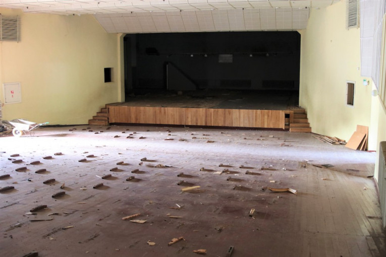 Prasidėjo Gargždų kultūros centro modernizacija
