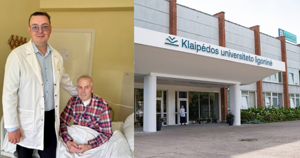 KUL medikai atliko unikalią operaciją: pacientui grąžino galimybę kvėpuoti ir valgyti