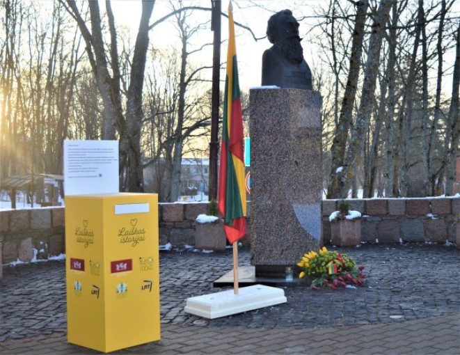 Kviečia rašyti laišką istorijai: Palangoje savo pašto dėžutę turi ir Jonas Basanavičius