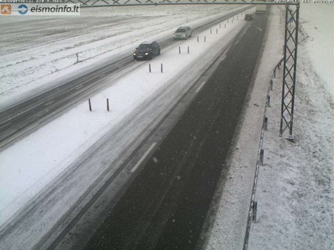 Kelių direkcija perspėja apie sudėtingas eismo sąlygas