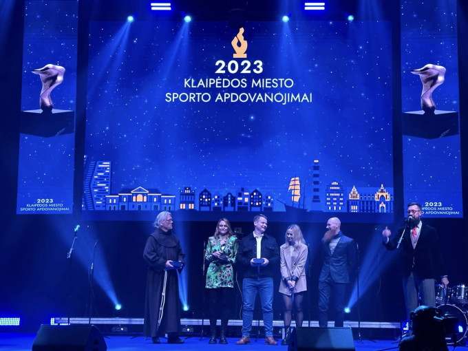 Klaipėdos Švyturio arenoje išdalinti sporto apdovanojimai