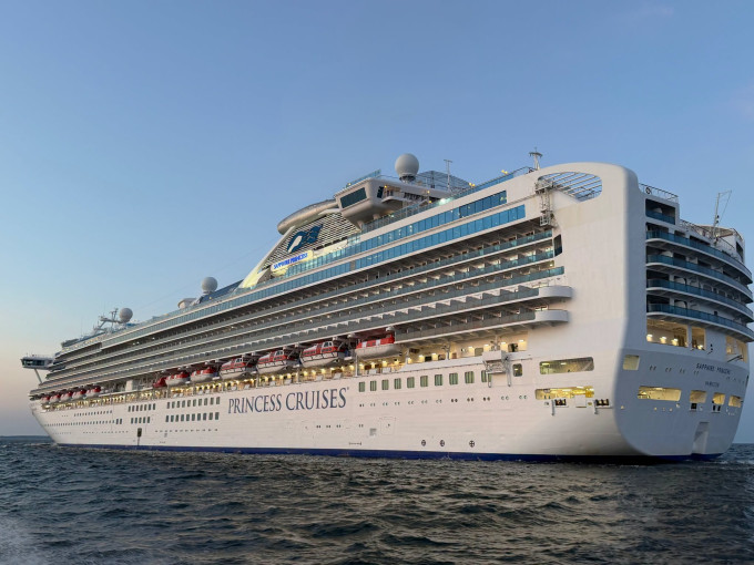 Į Klaipėdos uostą atplaukė įspūdingasis kruizinis laivas „Sapphire Princess“