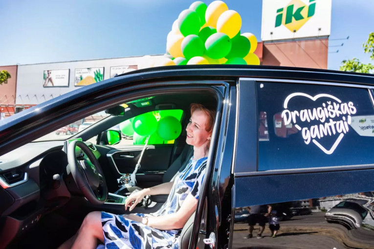 Pirmąjį „Iki“ visureigį laimėjo vaikų darželio auklėtoja iš Klaipėdos