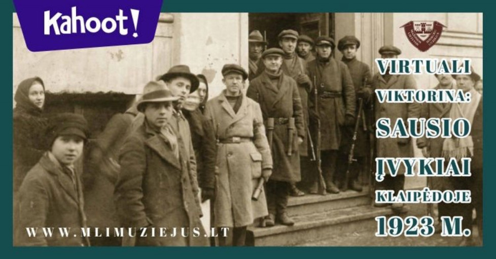 Muziejaus iššūkis: viktorina, skirta Klaipėdos krašto dienai