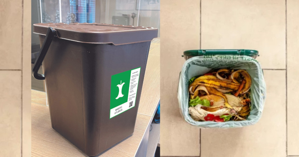 Į Klaipėdą atgabenti maisto rūšiavimo kibirėliai