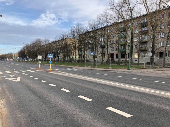 Taikos prospekto atkarpos rekonstravimas: pokyčiai ir automobilių aikštelė