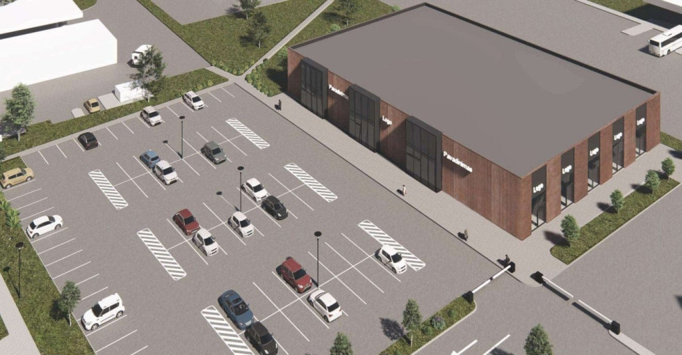 Palangoje statys naują prekybos centrą