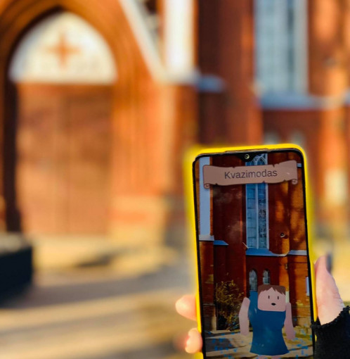 Lietuviška Pokemonų alternatyva: aplankyk Šilalę su virtualiais knygų herojais