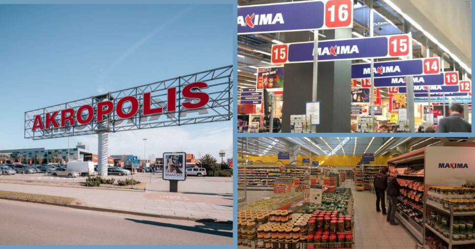 Klaipėdos „Akropolyje“ įsikūrusi „Maxima“ laikinai uždaroma