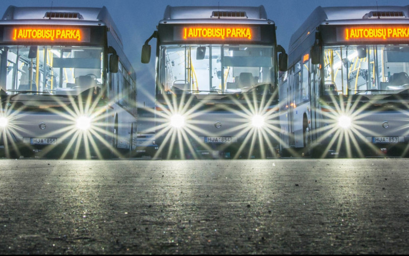 Viešasis transportas naujųjų metų naktį