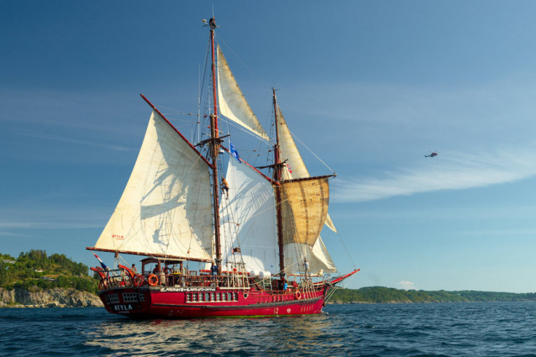 Šį sekmadienį į Klaipėdą atplauks pirmasis „Baltic Regatta 2021“ burlaivis – „Atyla“