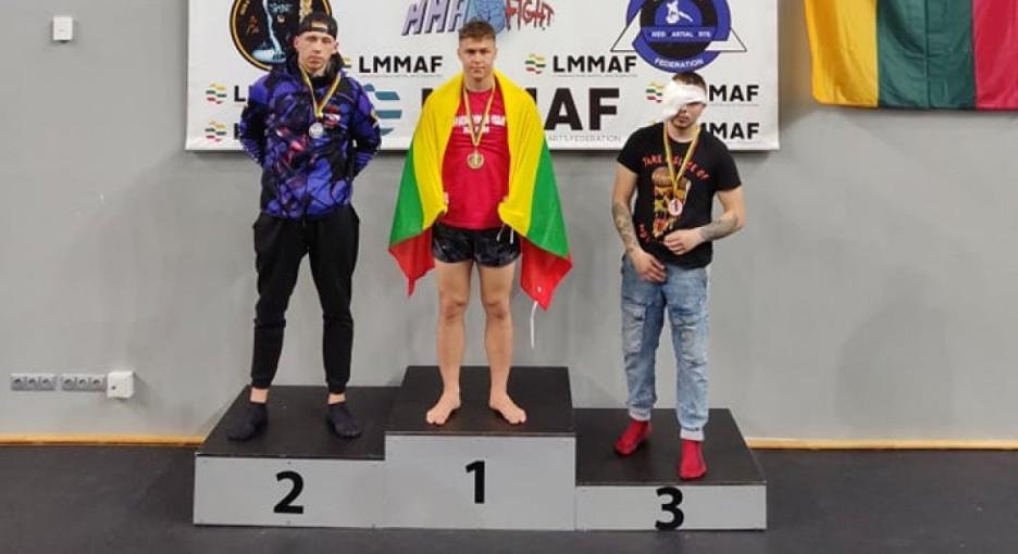Baltijos šalių MMA čempionate – klaipėdiečio pergalė