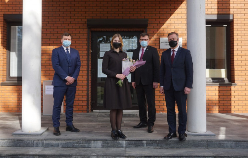 Kretingos rajono savivaldybė turi naują administracijos direktoriaus pavaduotoją