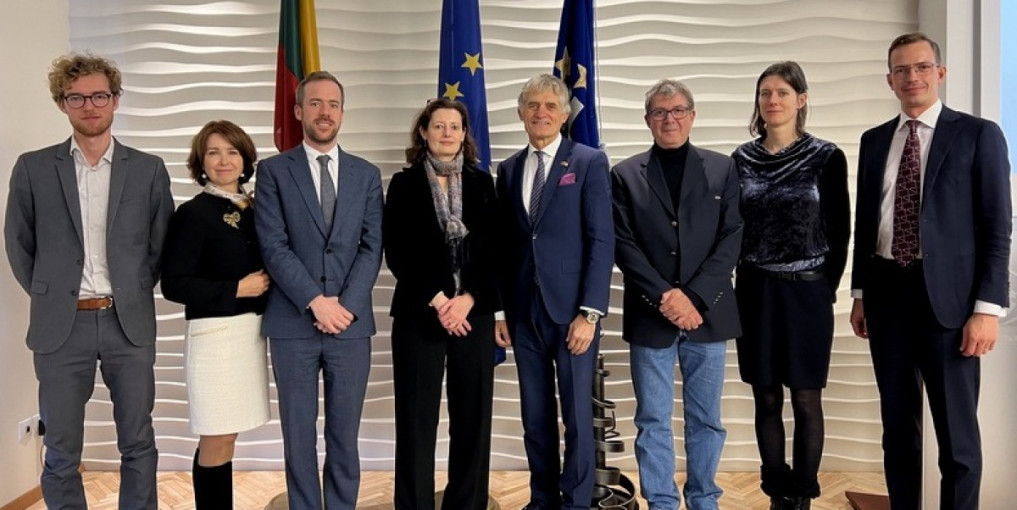 Prancūzijos ambasados delegacijai pristatytas Klaipėdos uostas