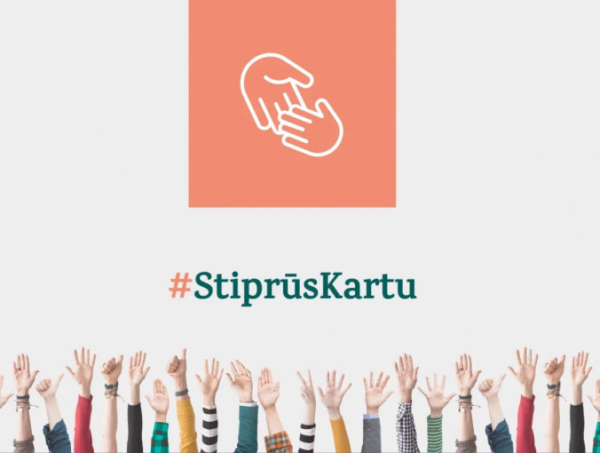 „Stiprūs kartu“ internetinė svetainė atlaikė kibernetinę ataką
