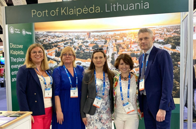 Pasaulinėje kruizinės laivybos parodoje JAV – ir Klaipėdos uostas