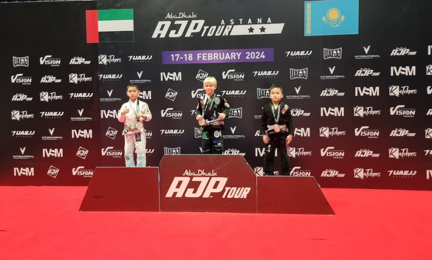 Mažasis sportininkas Eljotas į Lietuvą parvežė auksą iš Kazachstano