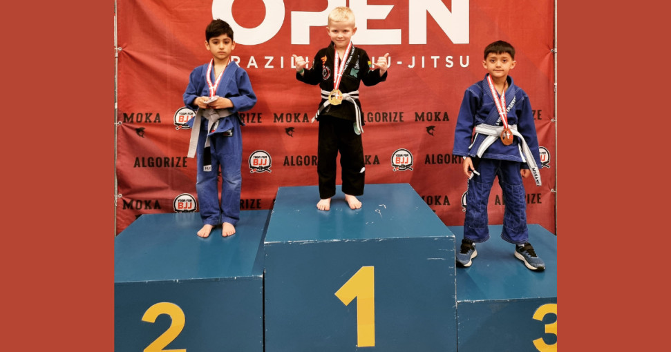 Mažasis šilutiškis Eljotas iš Danijos BJJ turnyro grįžo su 2 aukso medaliais