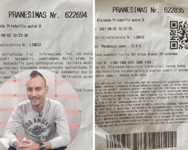 K. Tiškevičius pakliuvo į Klaipėdos parkavimo spąstus: iškart net dvi baudos