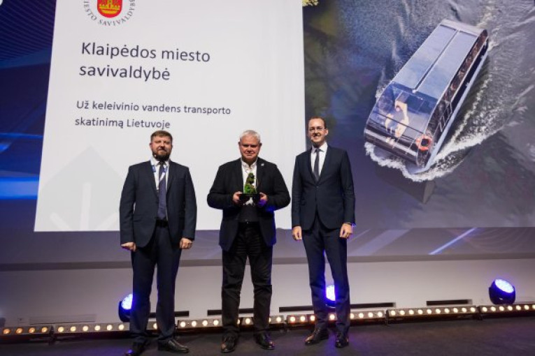Klaipėda įvertinta už proveržį vystant žaliąją infrastruktūrą