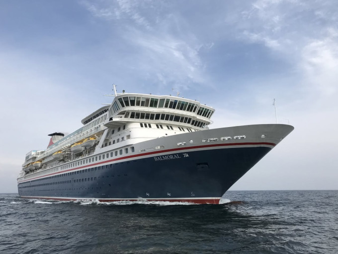 Kruizinis laivas „Balmoral“ į Klaipėdą atplukdė daugiau kaip tūkstantį turistų