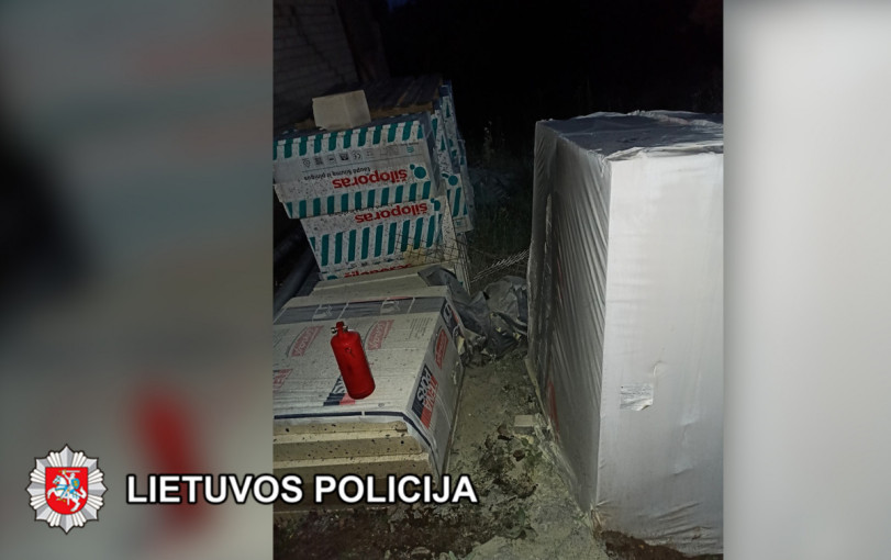 Sulaikyti asmenys pasikėsinę sunaikinti svetimą turtą Plungėje visuotinai pavojingu būdu