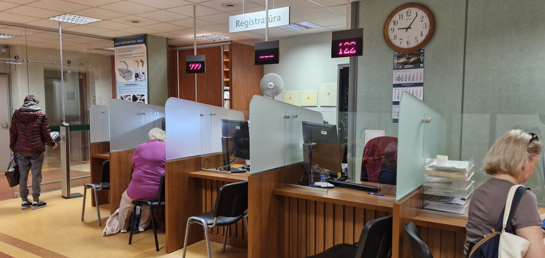 Pokyčiai Respublikinės Klaipėdos ligoninės registratūroje