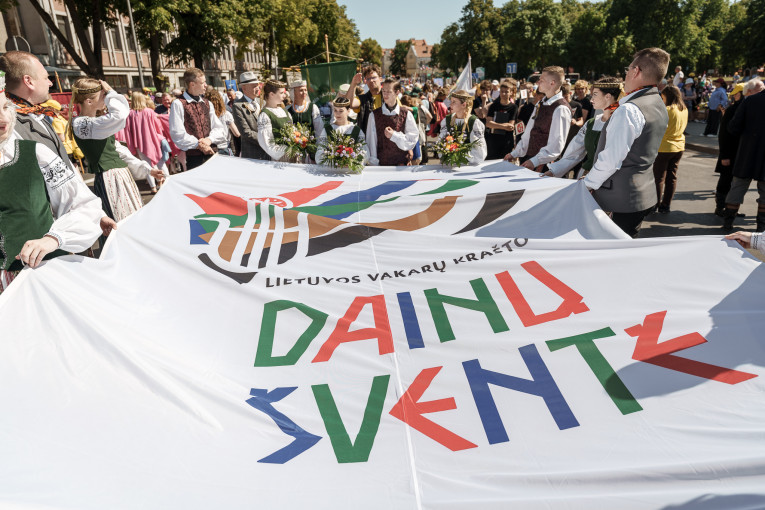 Birželio 9 d. per Klaipėdą nusidrieks Vakarų Lietuvos dainų šventės dalyvių eisena