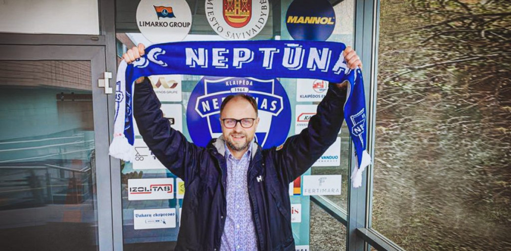 Naujasis „Neptūno“ direktorius: „Aš tikiuosi atiduoti dalelę savęs klubui, miestui ir fanams“
