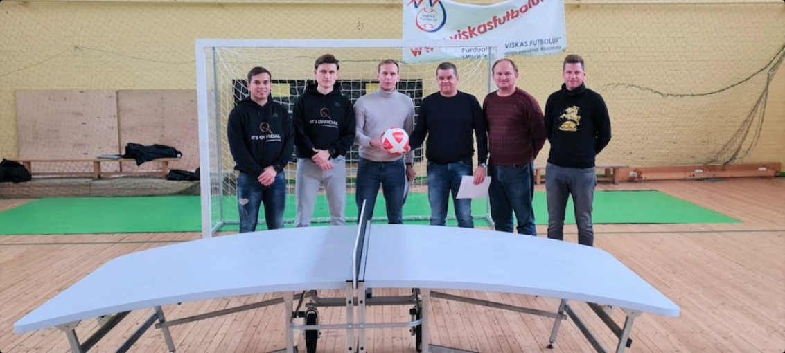 Koja kojon su mada – „Neptūno“ futbolininkai populiarins tekbolą