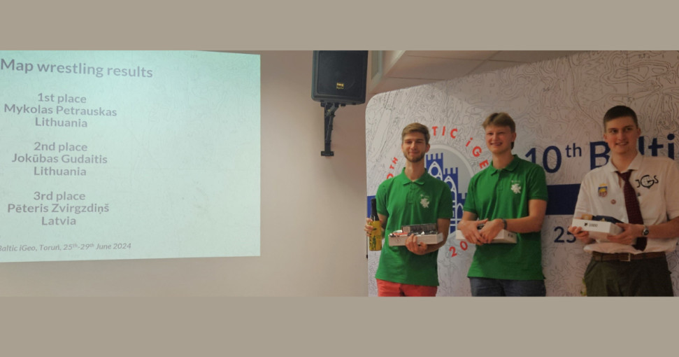 Lietuvos moksleiviai sužibėjo Baltijos šalių geografijos olimpiadoje