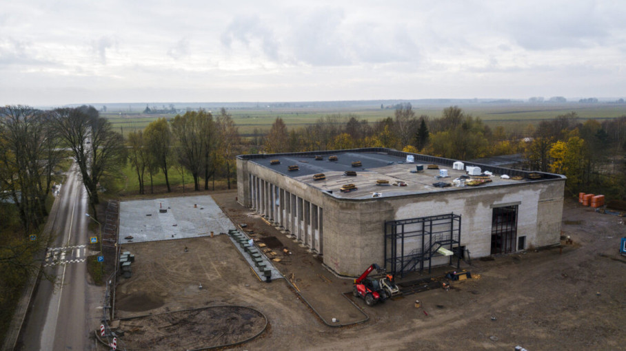 Baseiną, pirčių kompleksą, modernias sportininkų sales šilutiškiai turės jau po metų