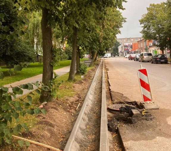 Klaipėdoje pradedami Žardininkų gatvės atnaujinimo darbai