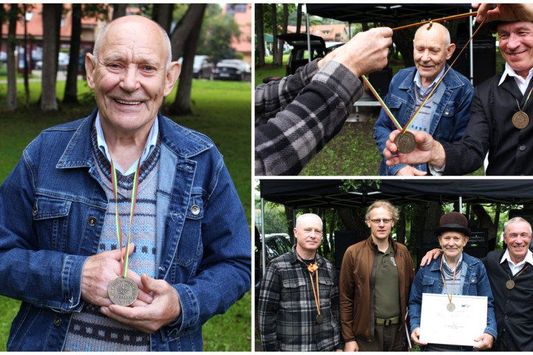 Garbingo gintaro žvejo apdovanojimas“ šiemet buvo įteiktas išskirtinei asmenybei – šventojiškiui Mikeliui Balčiui.