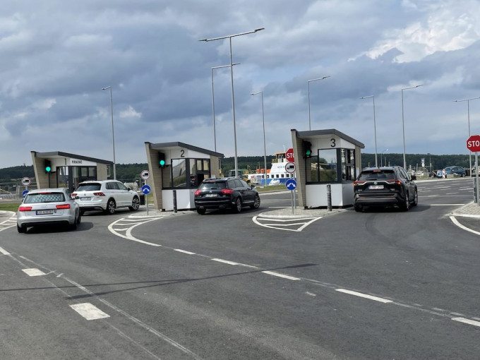 Baigtas pirmasis Naujosios perkėlos terminalo infrastruktūros rekonstrukcijos etapas