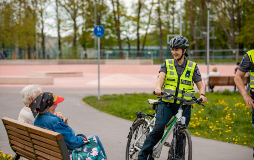 Gyventojų pasitikėjimas policija Klaipėdos apskrityje lenkia šalies vidurkį