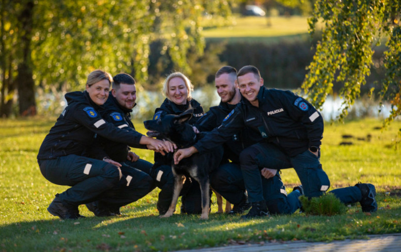 Geriausios Lietuvos policijos komandos konkurse Klaipėdos apskr. VPK komanda iškovojo III vietą!