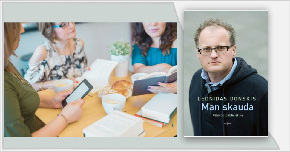 Leonido Donskio knygos „Man skauda“ pristatymas Melnragės bibliotekoje