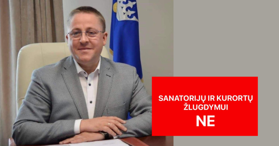 Palangos meras: ar ketvirtadienį kurortų sanatorijoms skambės laidotuvių maršas?