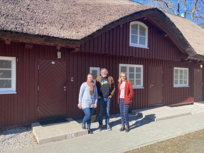 Neringos savivaldybės rašytojo stipendijos laimėtojas Antanas A. Jonynas atvyko reziduoti į Tarptautinį vertėjų ir rašytojų centrą